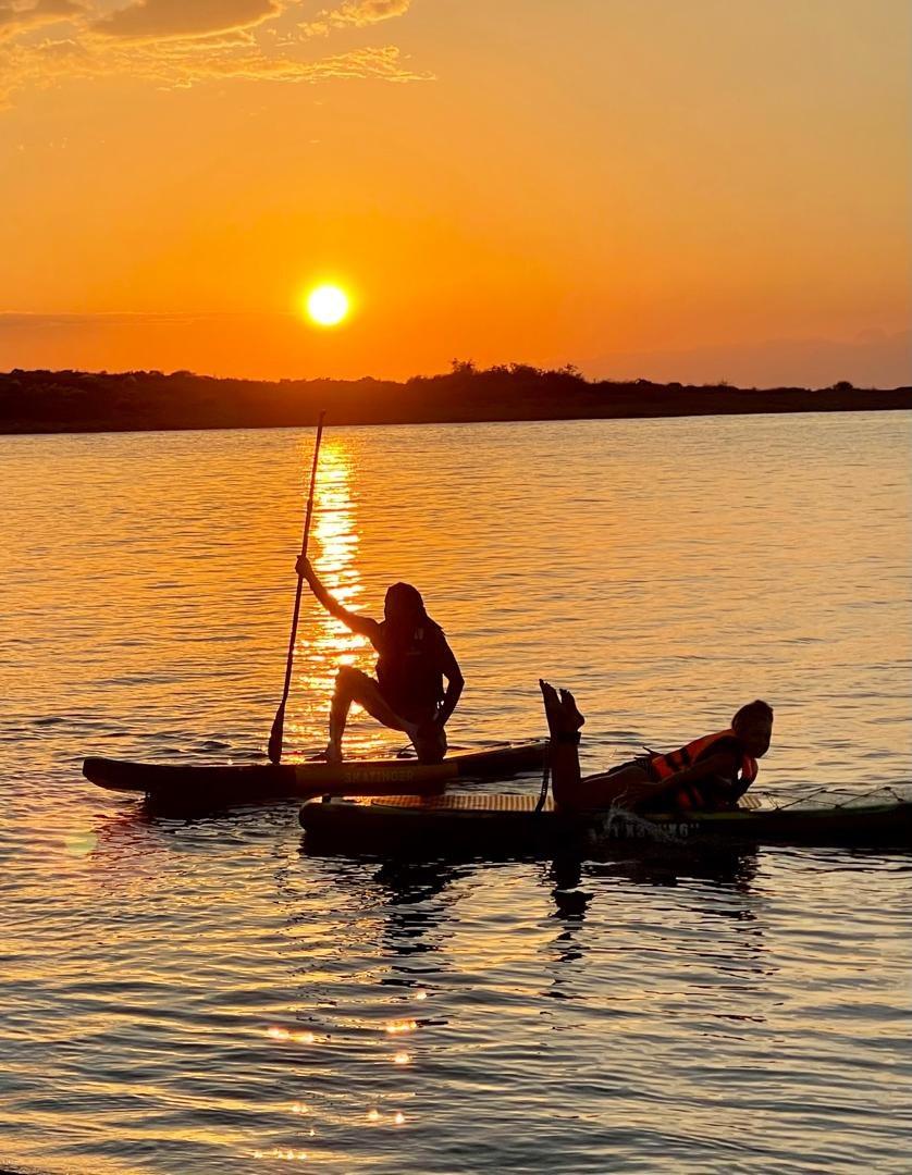 SUP at sunset