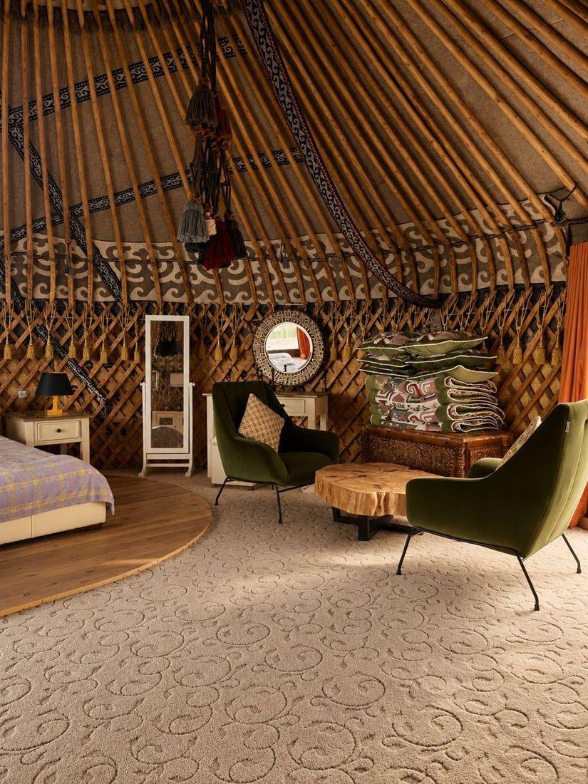 Ethno-House living room